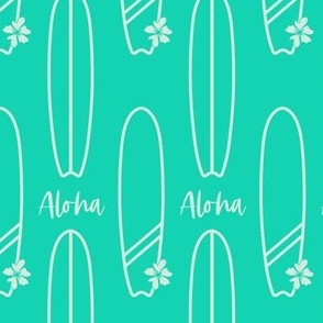 Aloha Surboards - Bright Green