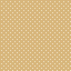 10 Honey- Polka Dots- 1/8 inch- Gold- Ocher- Mustard- Saffron- Neutral- Natural Earth Tones Wallpaper- Fall- Autumn