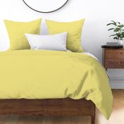11 Buttercup- Polka Dots- 1/8 inch- Linen Texture- Dark- Petal Solids Coordinate- Solid Color- Faux Texture Wallpaper- Gold- Light Yellow- Pastel- Fall- Autumn- Spring- Summer