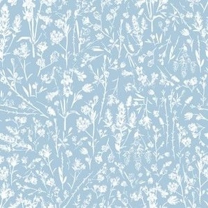 Two Tone Boho Floral (6" Fabric / 4.5" Wallpaper)