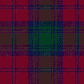 Lindsay tartan #1 - 6" original colors -1842 Vestiarium Scoticum