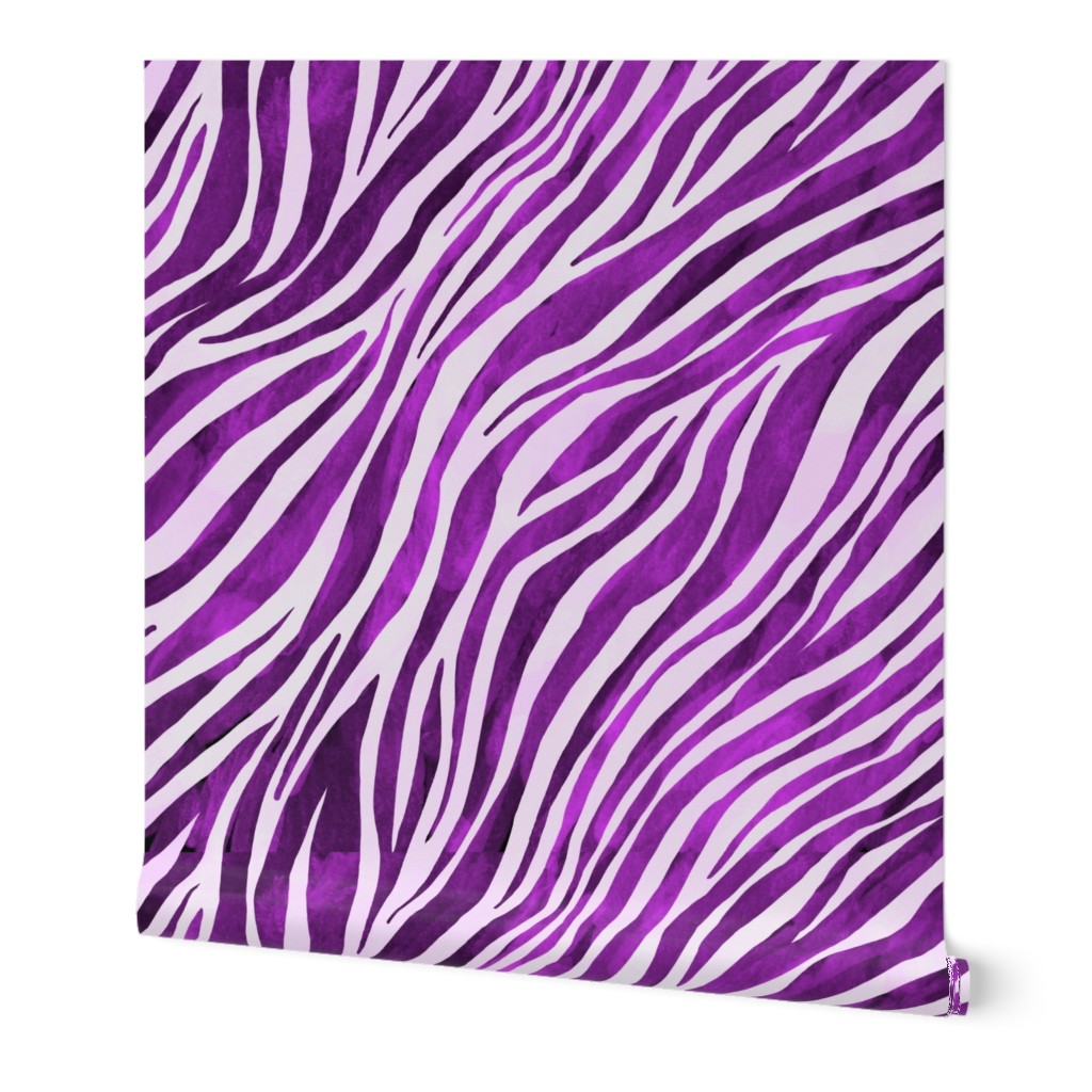 Zebra purple paint