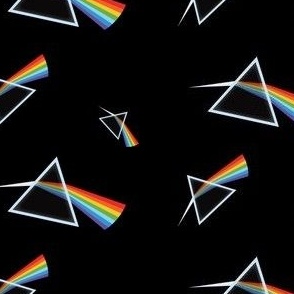 Prism Triangle, Physics Reflecting Light