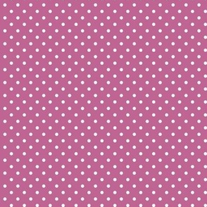 20 Peony- Polka Dots- 1/8 inch- Petal Solids Coordinate- Barbiecore Wallpaper- Magenta- Bright Pink- Valentines Day- Spring