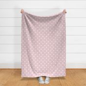 21 Cotton Candy- Polka Dots- 1 inch- Petal Solids Coordinate- Soft Pink Nursery Wallpaper- Pastel Pink- Baby Pink-Valentines Day