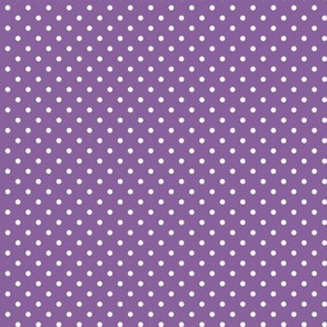 27 Orchid- Polka Dots- 1/8 inch- Dark- Petal Solids Coordinate- Purple Wallpaper- Purple- Violet- Lavender- Pastel Halloween