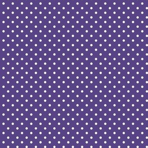 28 Grape- Polka Dots- 1/8 inch- Petal Solids Coordinate- Polka Dot Wallpaper- Purple- Violet- Halloween