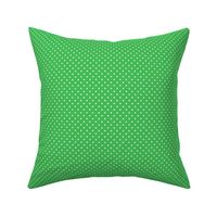 39 Grass Green- Polka Dots- 1/8 inch- Kelly Green- Emerald- Bright Green- Christmas- Holidays- Spring