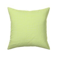 41 Honeydew- Polka Dots on Grid- 1/8 inch- Petal Solids Coordinate- Nursery Wallpaper- Bright- Light Green- Pastel- Summer- Spring