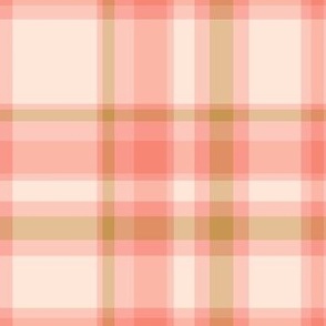 Medium Scale - Sweet as Strawberries Plaid Pink