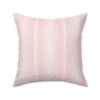 Piglet pink and white hand drawn striped - large scale - for East Fork new butter and piglet glaze