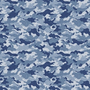 Camouflage blu denim