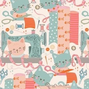 Perrrrfect Stitch | Sewing Cats