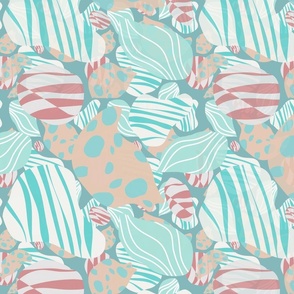 Animalia Abstract Mint 