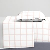 Jane Plaid SF Blush on White