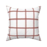 Jane Plaid Rustic on White