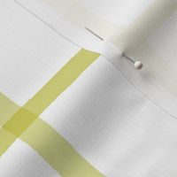 Jane Plaid Citron 3 on White