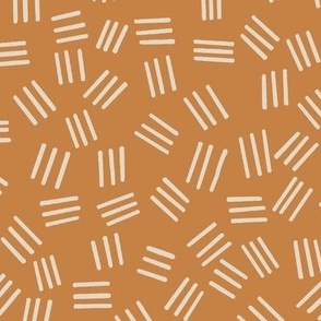Hand Painted Orange Dashes, Abstract Decor, Abstract Wallpaper, Abstract Fabric, Dash Pattern, Contemporary, Bohemian, Texture, Blender, Lines, Simple, Minimalist Orange
