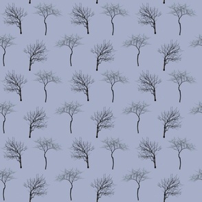 Tree Dance - Snow Blue - small 6 inch