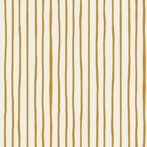 Cream and Yellow Vertical Stripes (6" Fabric / 4" Wallpaper)