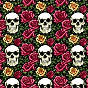 2235 - Skulls and Roses