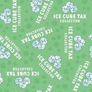 Ice Cube Tax Collector - Green, Medium Scale