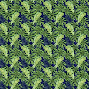 Moody Tropical Pattern Small repeat