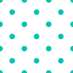 Aqua Polka Dots 01