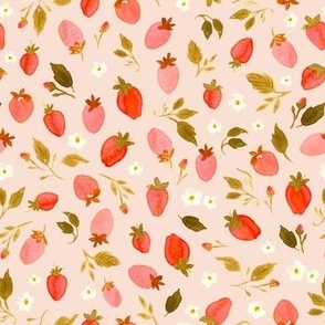 Medium Scale - Sweet as Strawberries (pink)