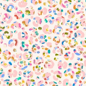 Funfetti Cheetah Animal Print Pink