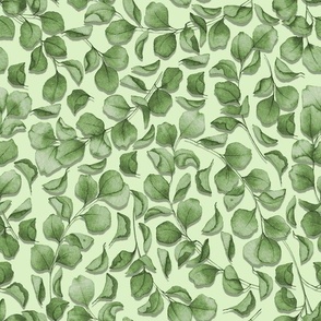 Random Eucalyptus | Green Color Palettee