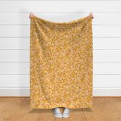 palazzo terrazzo sparkling bokeh effect hexies large 24 wallpaper scale in honeycomb gold bronze hexagons by Pippa Shaw