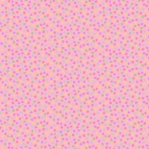 pastel ditsy floral pink