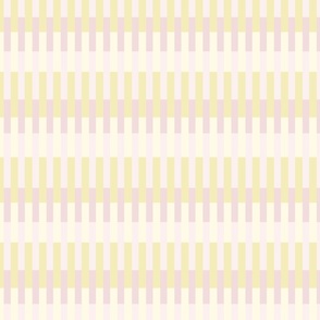 East Fork Finger Stripe - Small - Piglet Pink, Butter Yellow