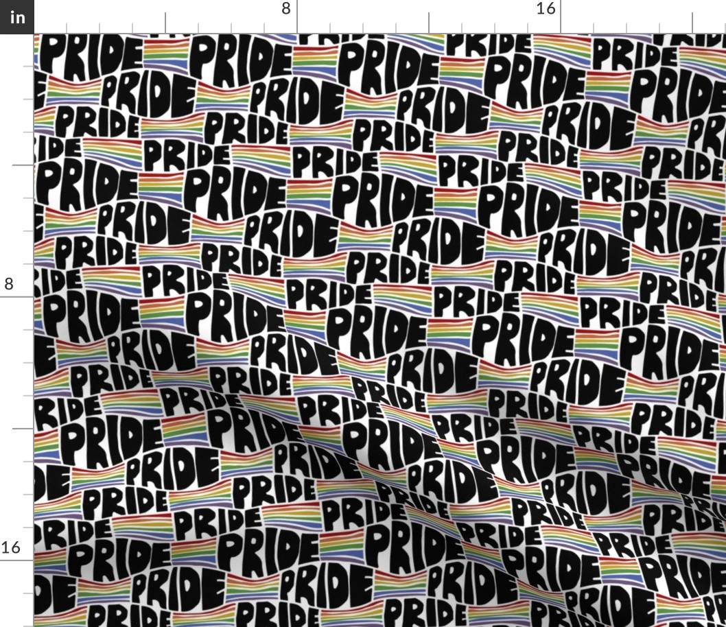 block print  pride rainbow lettering  || lgbtq lgbtqia stripes 
