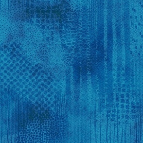 caribbean abstract texture - petal solids coordinate - blue textured wallpaper and fabric