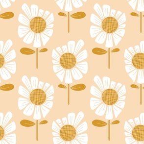 Blooming Daisy - Honey - Large Scale