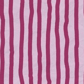 Branch Stripes - pink with magenta