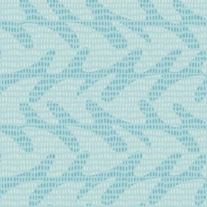 sirena- mosaic waves - crystal blue