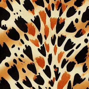 Safari Style Elegant And Fashionable Animal Print Pattern