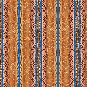 Abstract Mayla Argus Pheasant Stripes lg