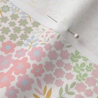 medium // Summer pastel ditsy floral