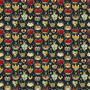 Crowns and hearts 1