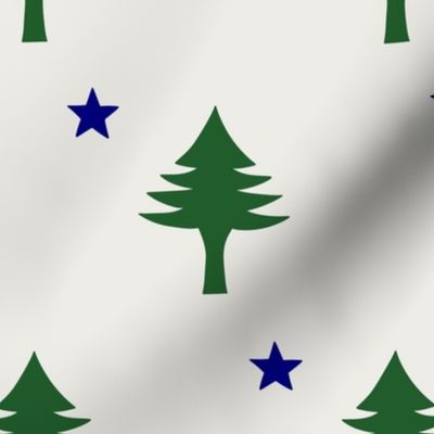 Maine original flag MEDIUM