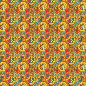 psychedelic Peace Sign 2