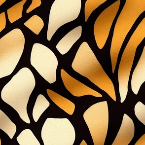 Safari Style Elegant And Fashionable Stylized Animal Print Pattern