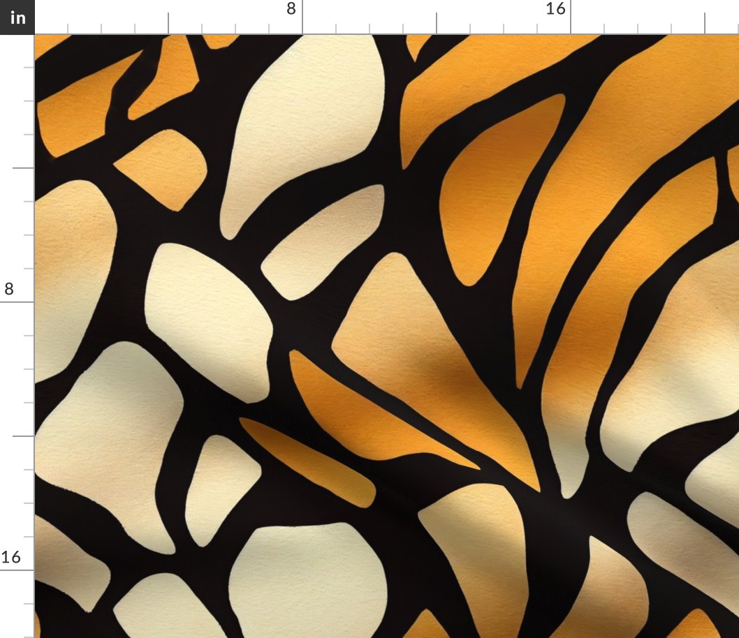 Safari Style Elegant And Fashionable Stylized Animal Print Pattern