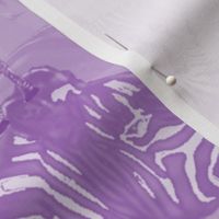 Zebra Abstract in Lavender