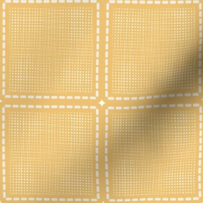 (L)Cornsilk Yellow Textured Tiles, Large Scale