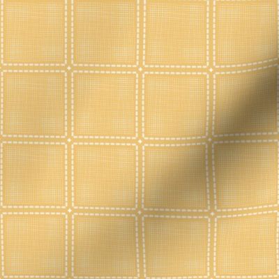 (M)Cornsilk Yellow Textured Tiles, Mid Scale